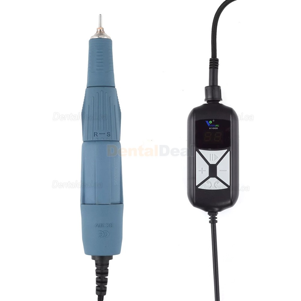 StrongDrill M45 Portable Dental Lab Micro Motor 50K RPM Handpiece